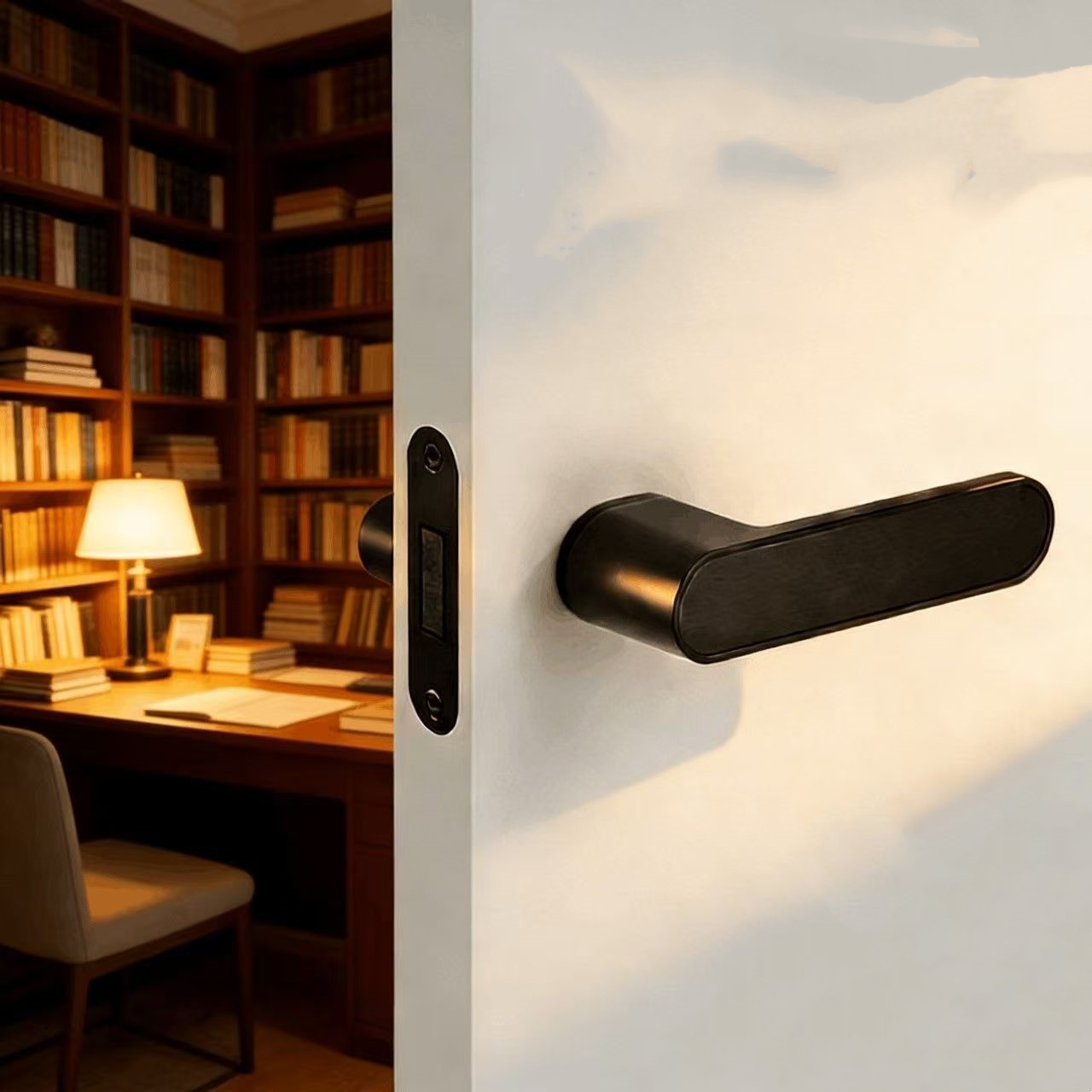 Zinc Furniture Hardware - Poignée de porte en alliage de