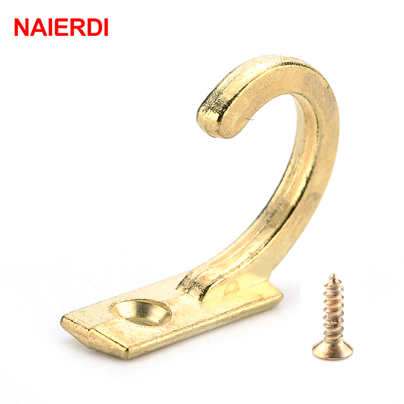 Furniture Hardware Wood - NAIERDI – petits crochets muraux antiques,