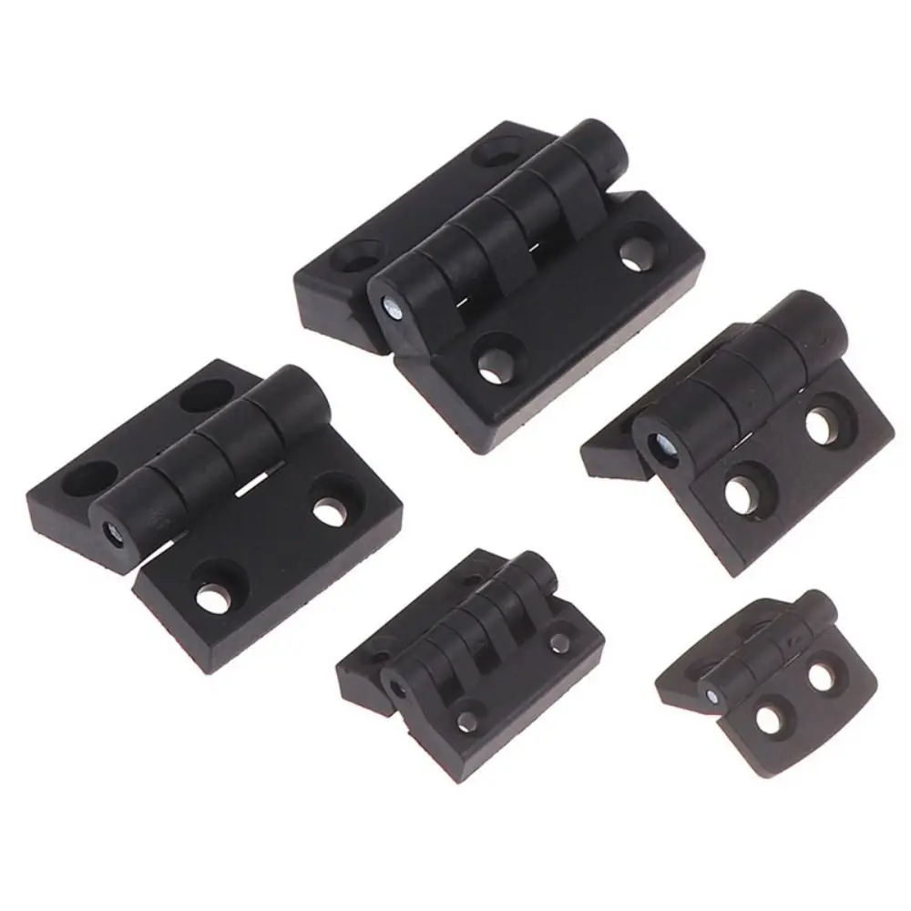 Furniture Hardware Black - Charnière de porte professionnelle en plastique