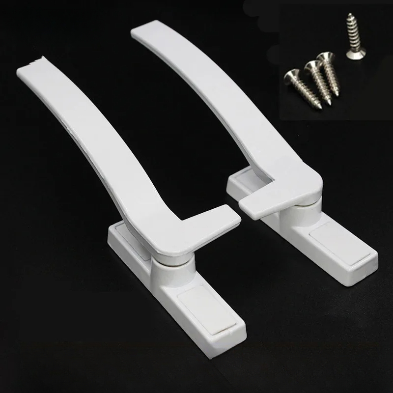 Zinc Furniture Hardware - Poignées de fenêtre de remplacement blanches