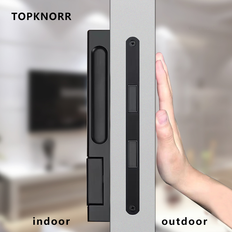 Zinc Furniture Hardware - Nouvelle serrure de porte magnétique invisible
