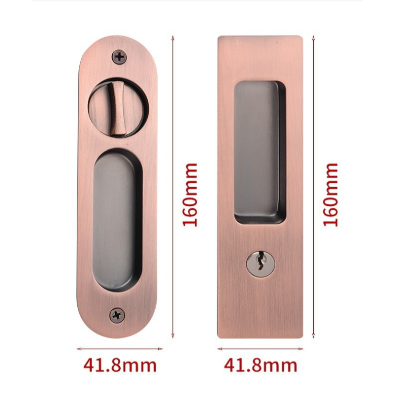 Serrure de porte coulissante,  - Zinc Furniture Hardware avis et prix