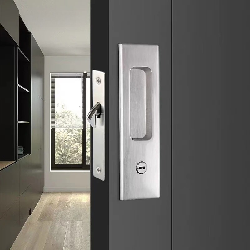 Serrure de porte coulissante,  - Zinc Furniture Hardware avis et prix