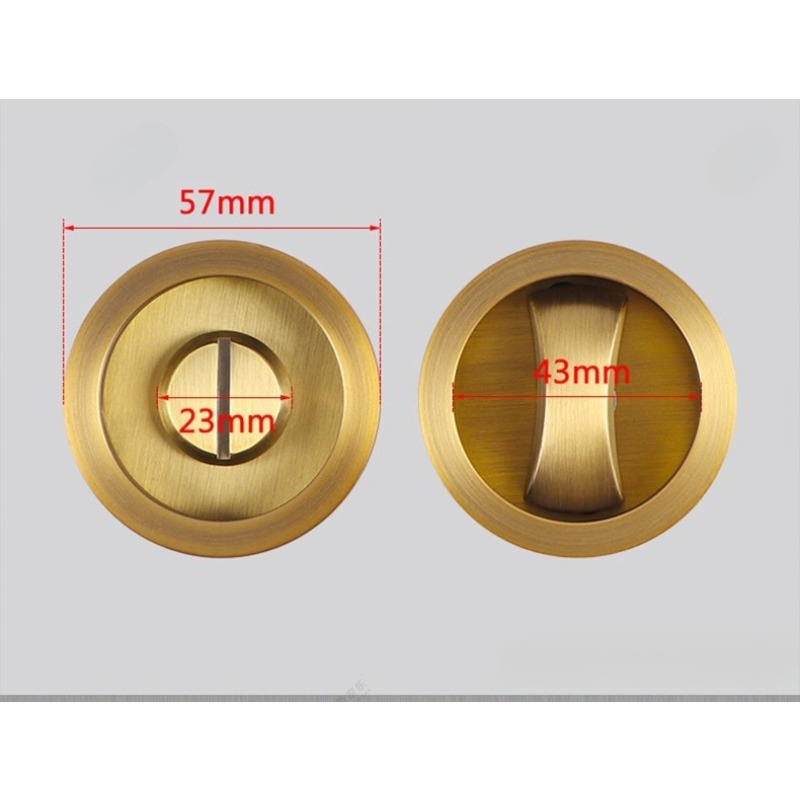 Serrure de porte coulissante m - Zinc Furniture Hardware avis et prix