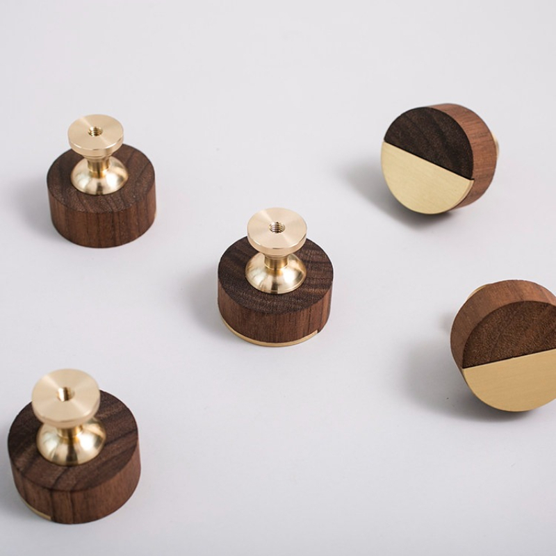 Poignée en bois de noyer de st - Japanese Furniture Hardware avis et prix