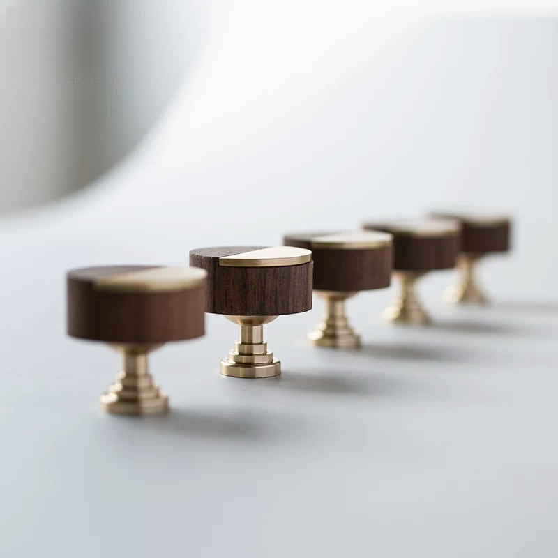 Poignée en bois de noyer de st - Japanese Furniture Hardware avis et prix