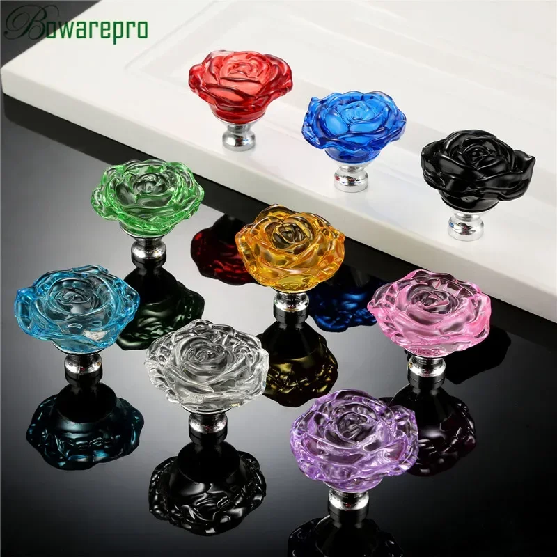 Bowarepro 50MM cristal Rose ve - Furniture Hardware Wood avis et prix