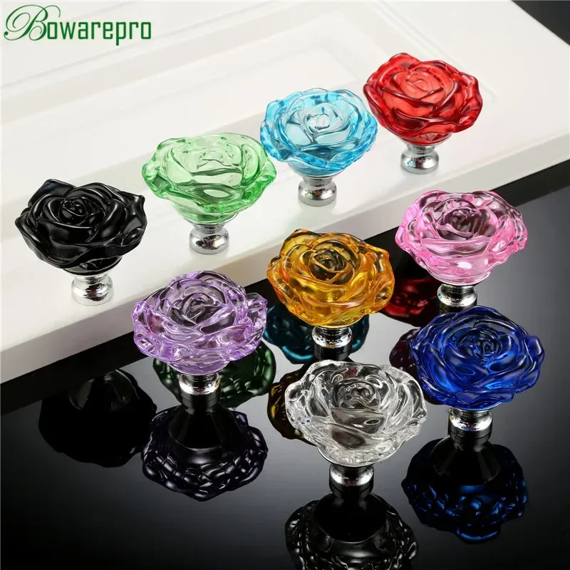 Bowarepro 50MM cristal Rose ve - Furniture Hardware Wood avis et prix