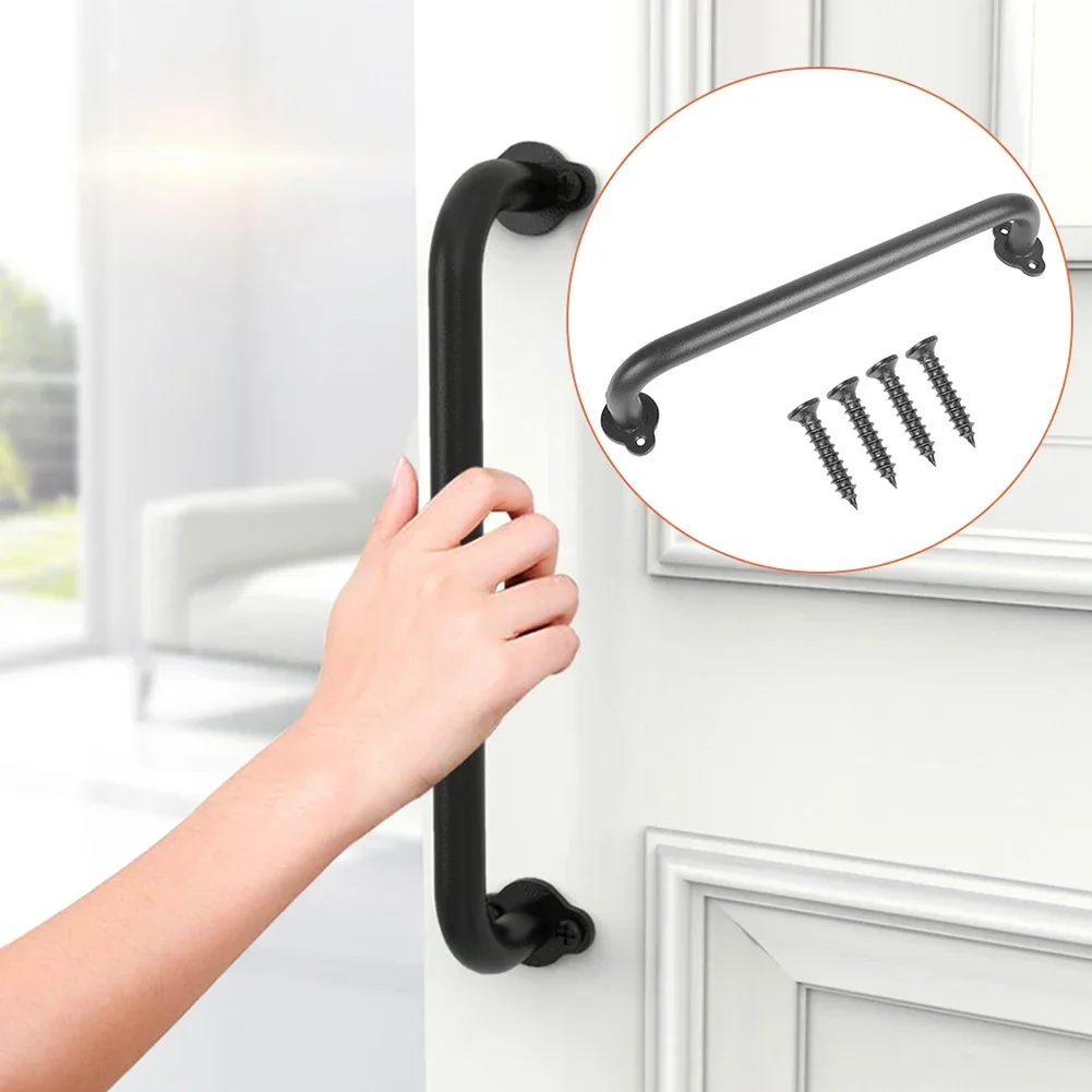 Poignée de porte de grange cou - Furniture Hardware Black avis et prix