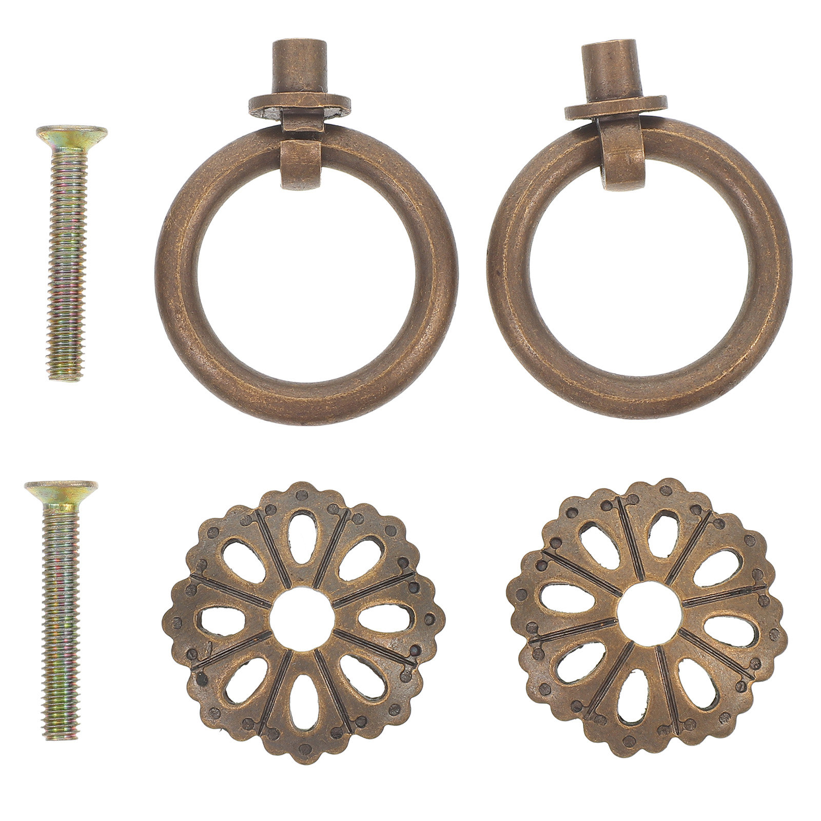 2 poignées de meubles, boutons - Vintage Furniture Hardware Replacement avis et prix