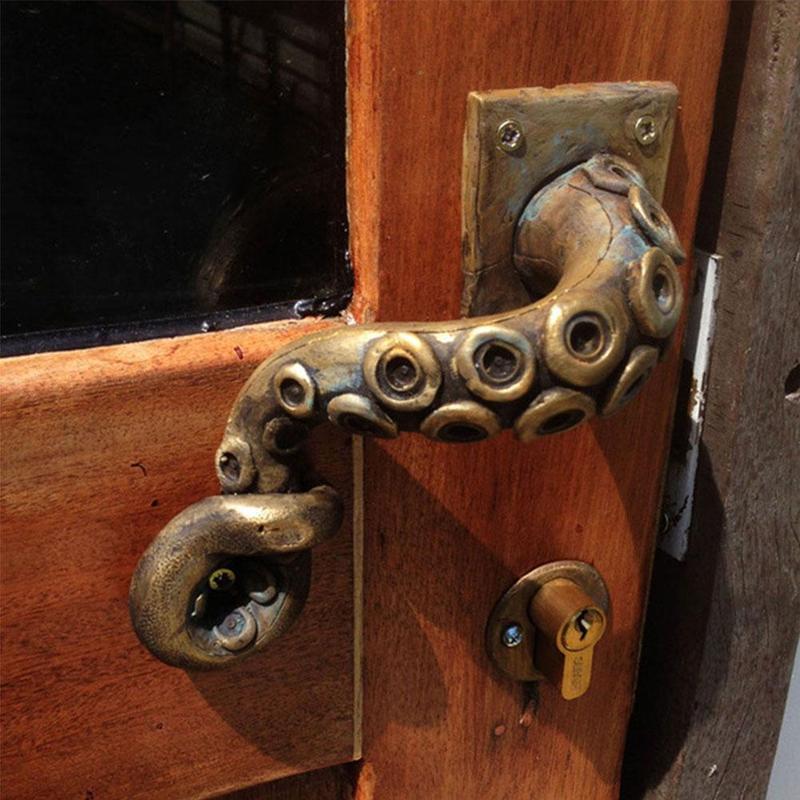 Bouton de porte pieuvre vintag - Furniture Hardware Wood avis et prix
