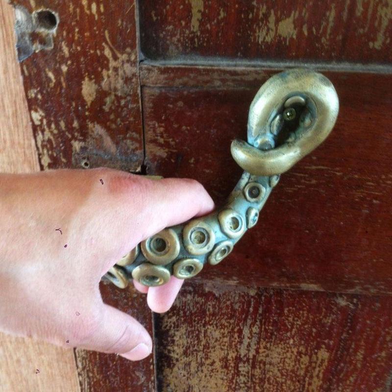 Bouton de porte pieuvre vintag - Furniture Hardware Wood avis et prix