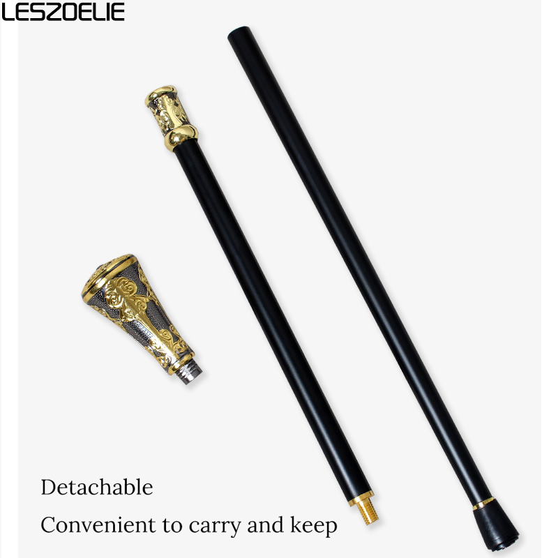 Canne de marche de luxe dorée  - Zinc Furniture Hardware avis et prix