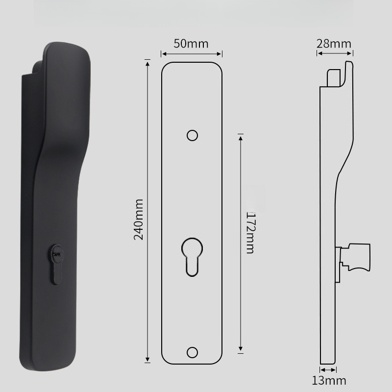 Porte intérieure magnétique/si - Zinc Furniture Hardware avis et prix