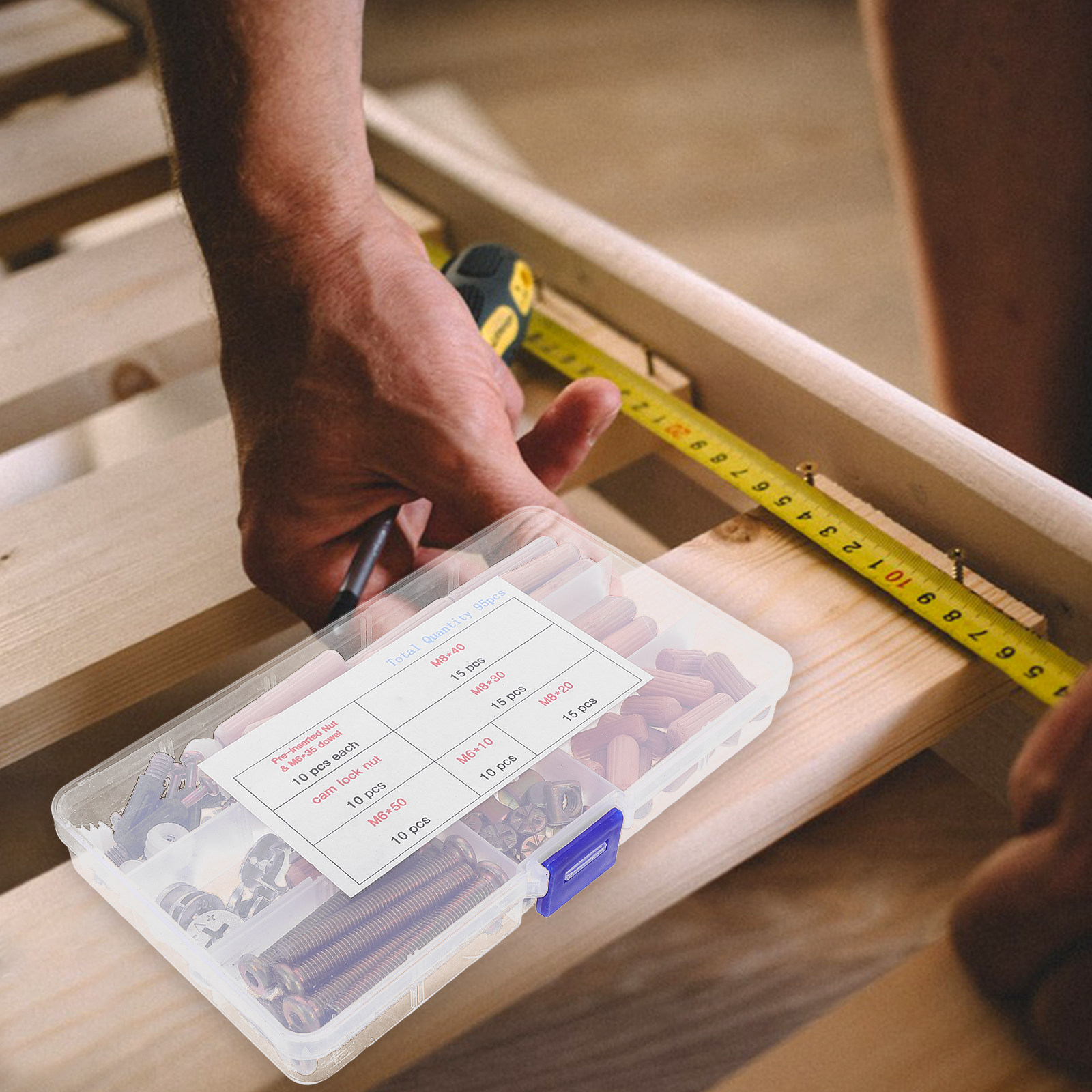 Ensemble de 95 pièces de quinc - Furniture Hardware Wood avis et prix